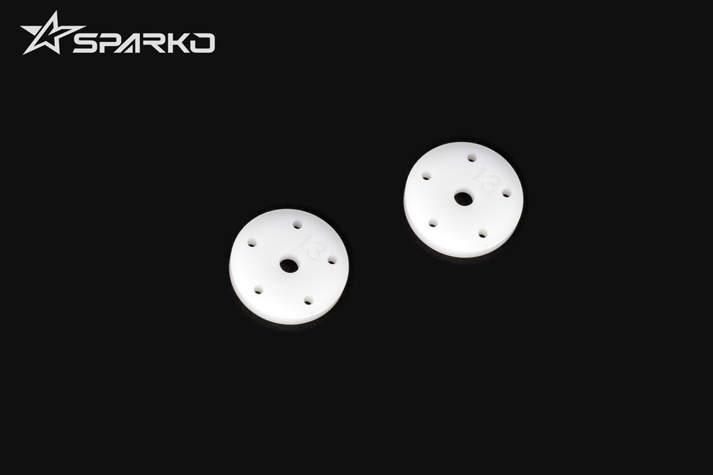 SPKF81045OP Sparko F8 Big Bore Flat Shock Piston 5x1.3mm (2)