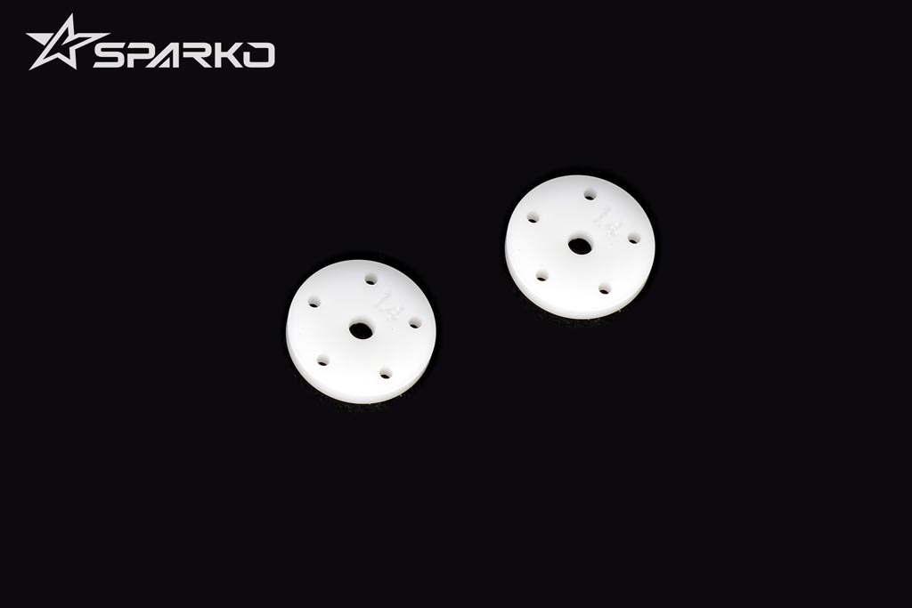 SPKF81046OP Sparko F8 Big Bore Flat Shock Piston 5x1.4mm (2)