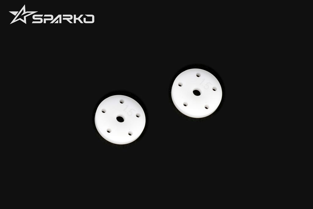 SPKF81047OP Sparko F8 Big Bore Flat Shock Piston 5x1.5mm (2)
