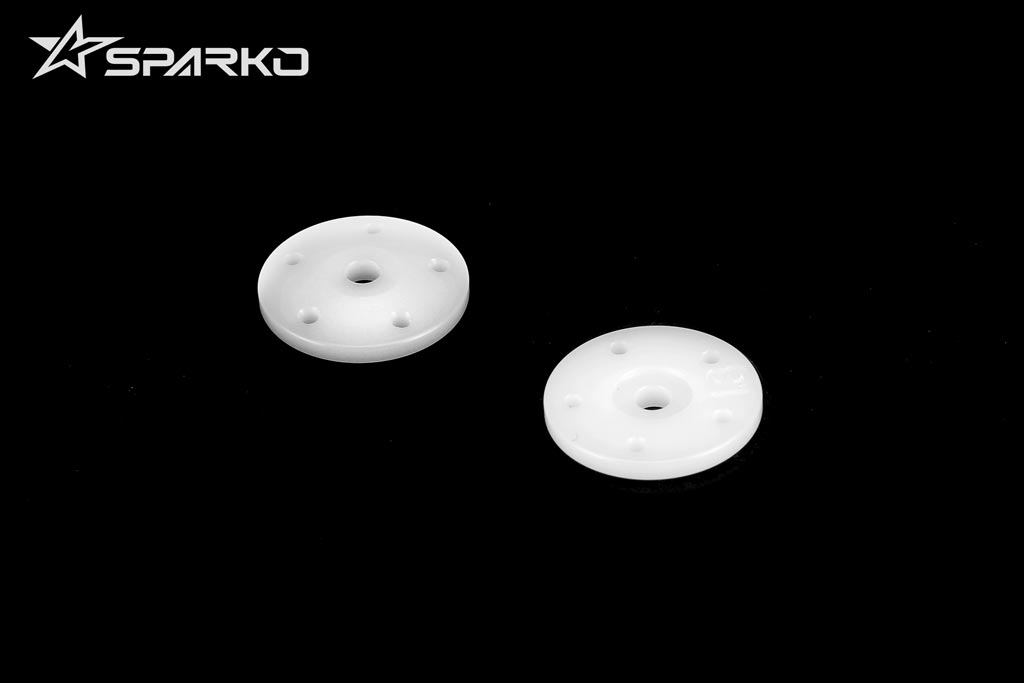 SPKF81053OP Sparko F8 Big Bore Tapered Shock Piston 5x1.4mm (2)
