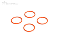 SPKF82004 Sparko F8 Shock Spring Adjust Nut O-Ring(4pcs)
