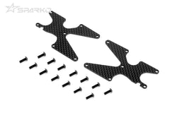 SPKF83007-15OP Sparko F8 Carbon Rear Arm Inserts 1.5mm - 2pcs