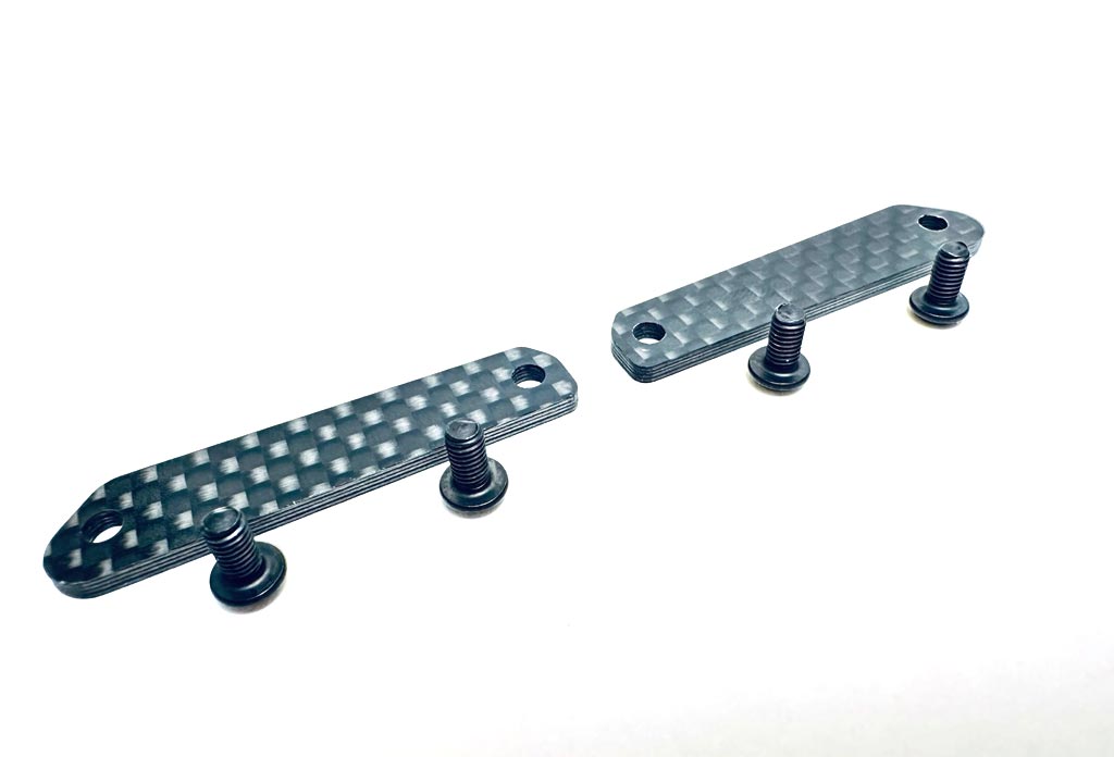 SPKF83009-20OP Sparko F8 Carbon Wing Mount inserts 2.0mm - 2pcs