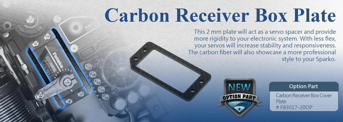 SPKF83017-20OP Sparko F8 Servo Carbon Plate