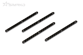 SPKF83019-15 Sparko F8T Carbon Fiber Front Upper Arm Inserts 1.5mm (4)