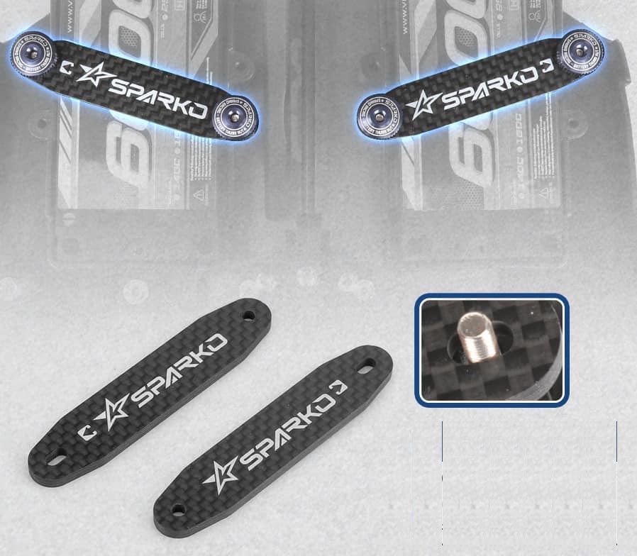 SPKF83020-30OP Sparko F8 Carbon Battery Strap