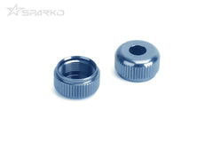 SPKF84024-BG Sparko F8/F8E 7075Aluminum Shock Body Seal Retainer (2pcs)