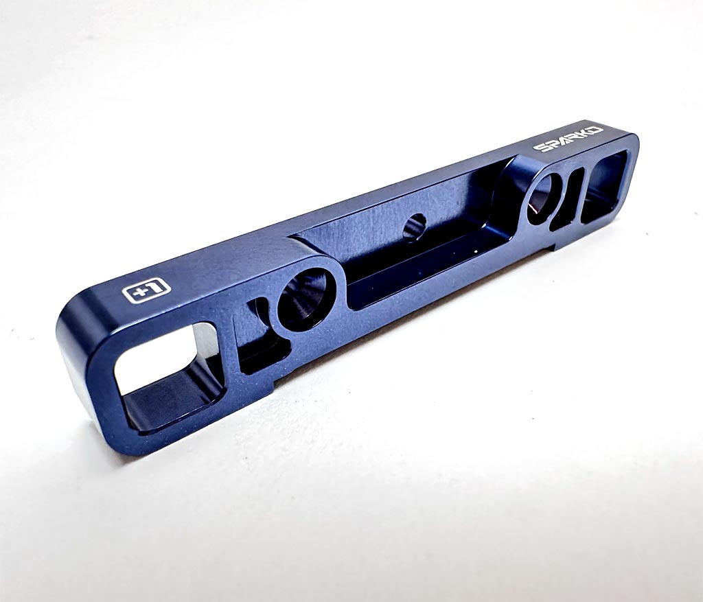 SPKF84034OP Sparko F8 7075 Aluminum Arm mount D +1 (Dark Blue)