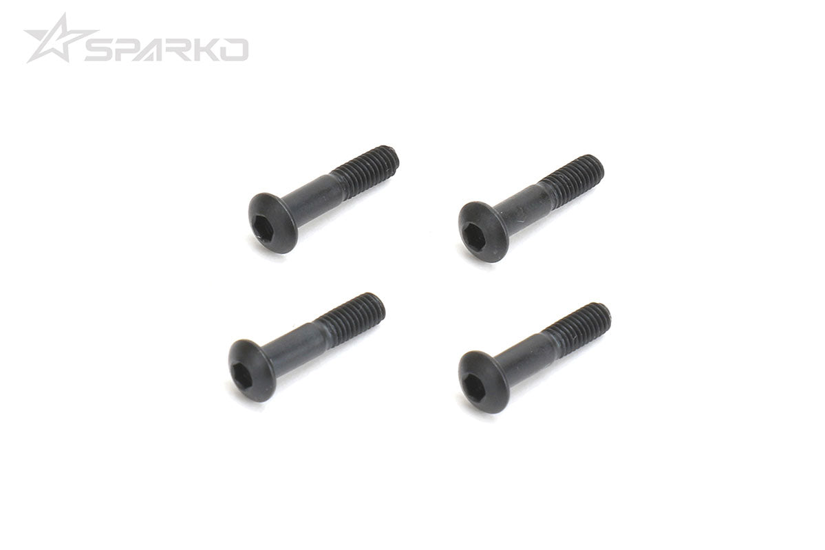 SPKF85042 Sparko F8 Hex Shanked Button M3x13.7mm (4pcs)